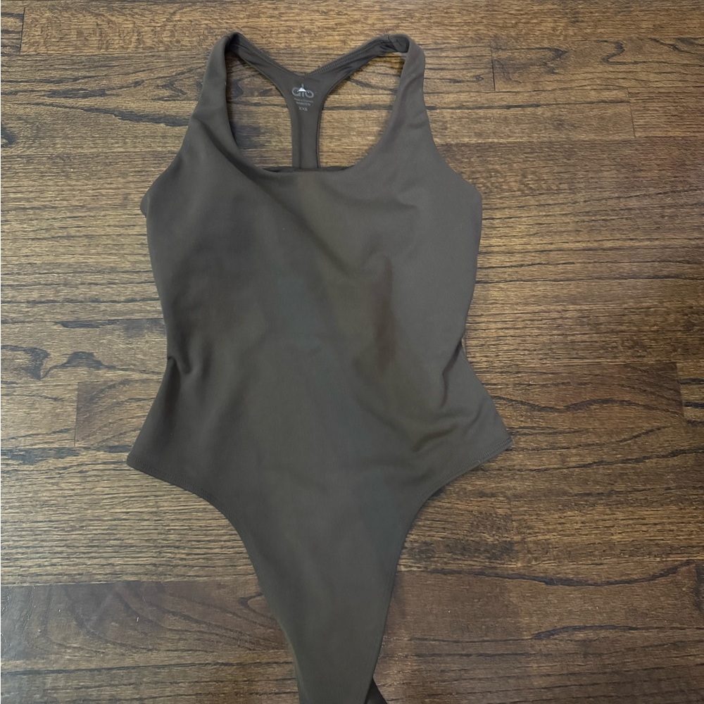 Alo brown bodysuit